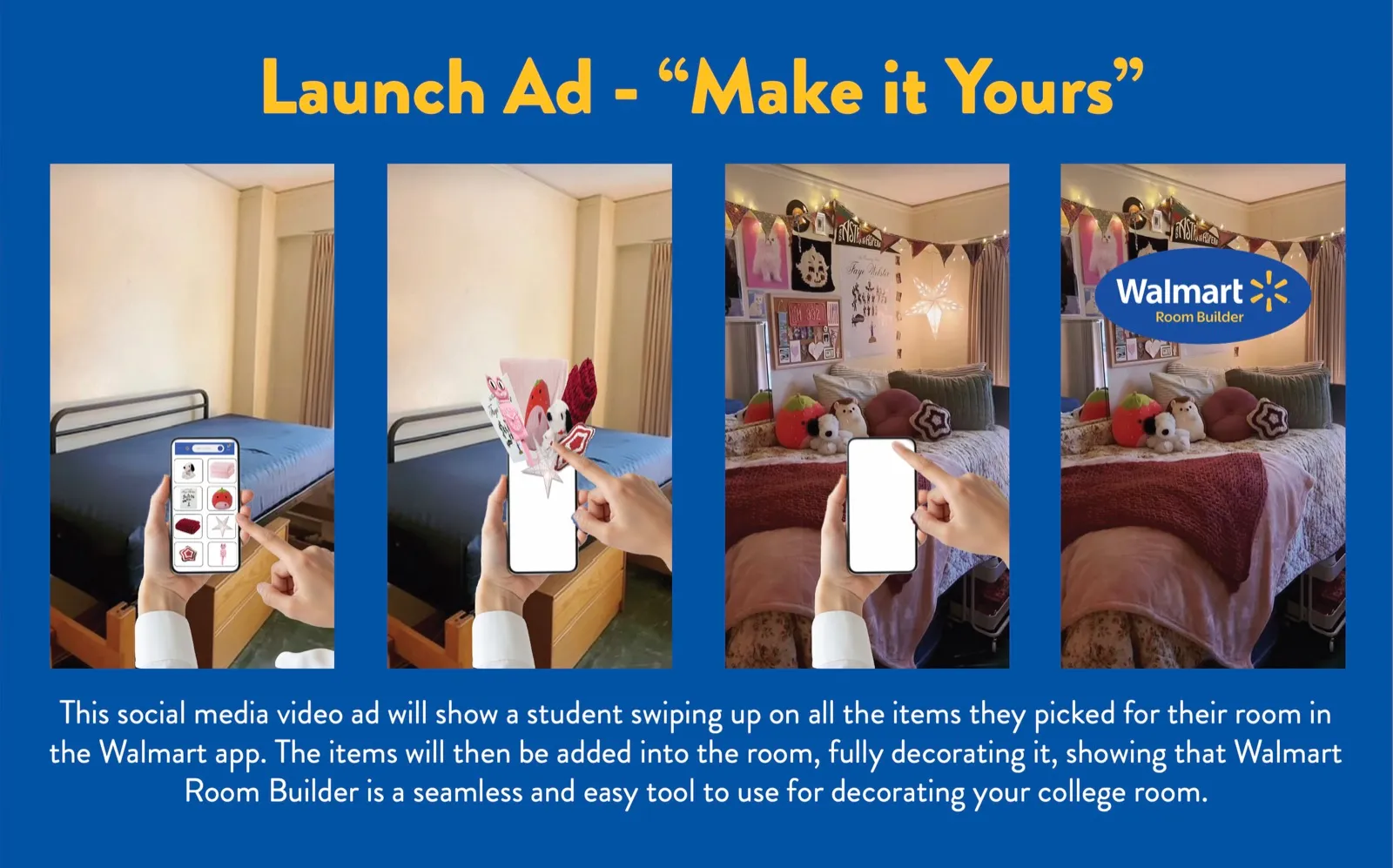 Slide from the Walmart Make it Yours campaign deck