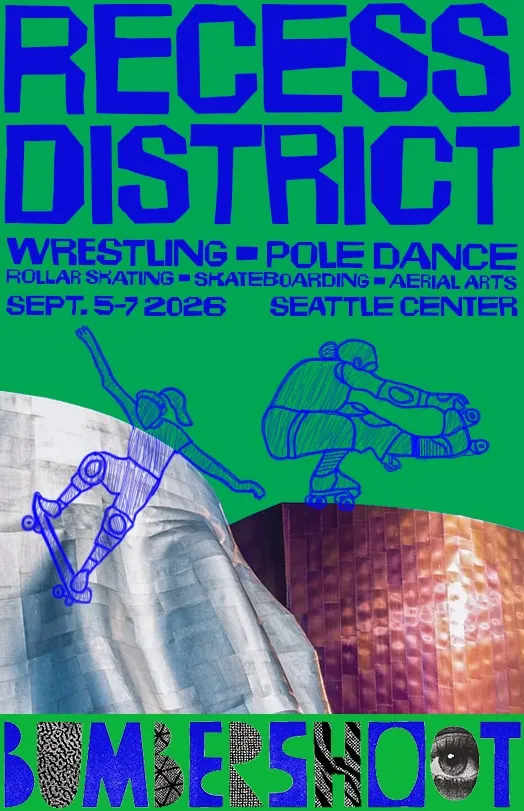 Poster for the Fashion district of Bumbershoot