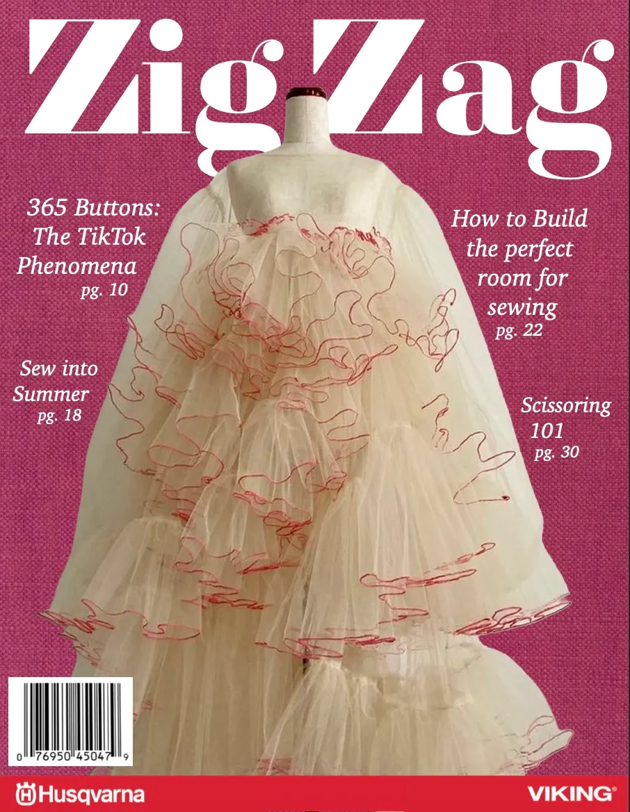 Spread from the Zig-Zag magazine redesign